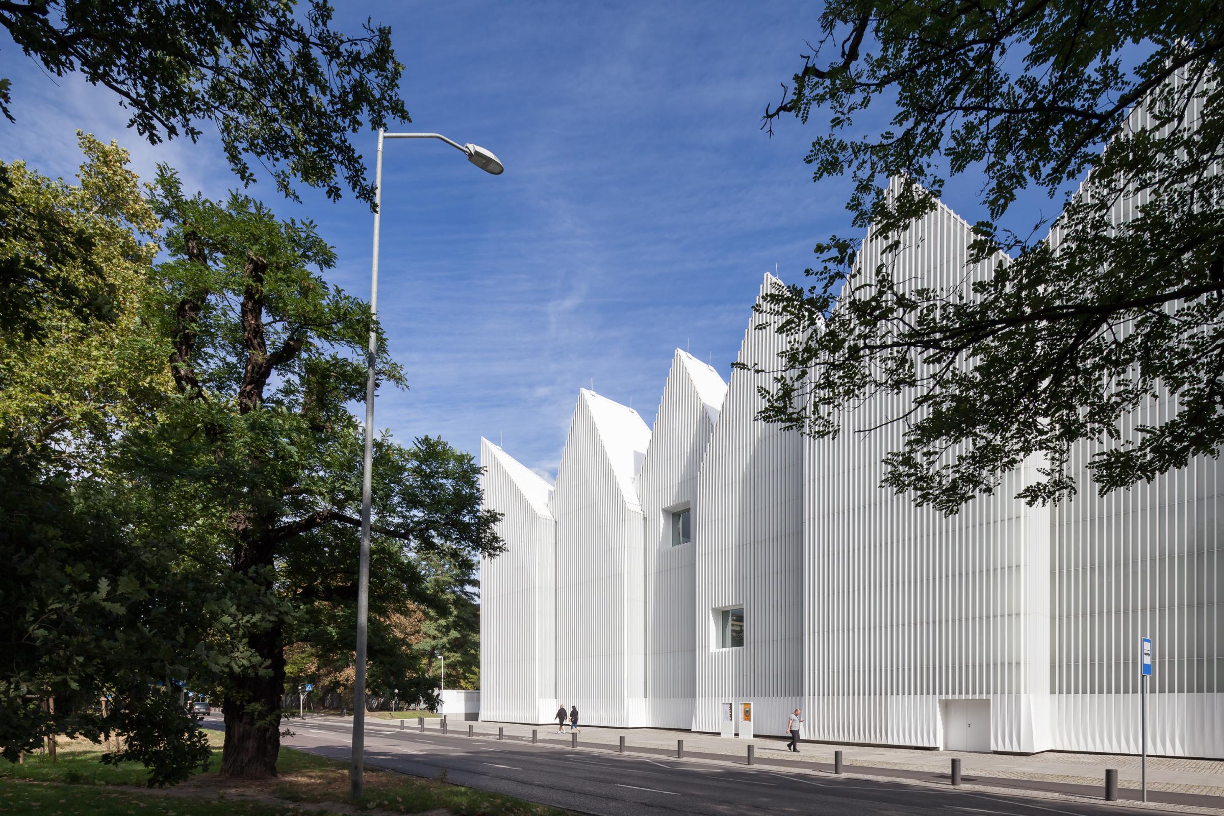 Photograph of Szczecin Philharmonic Hall, designed by Estudio Barozzi Veiga and located in Szczecin, Poland