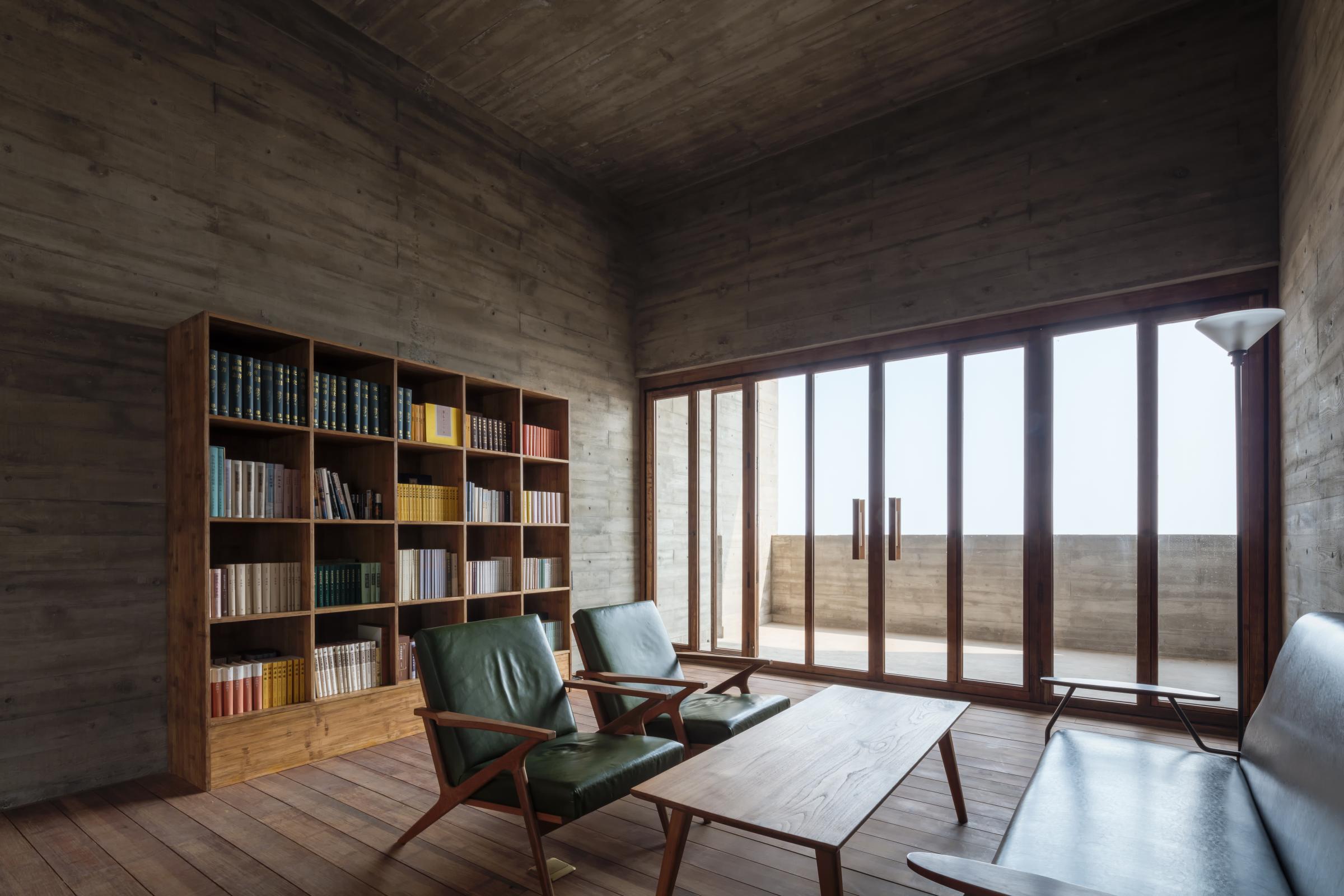 Photograph of Seashore Library, designed by Vector Architects and located in Beidaihe, China
