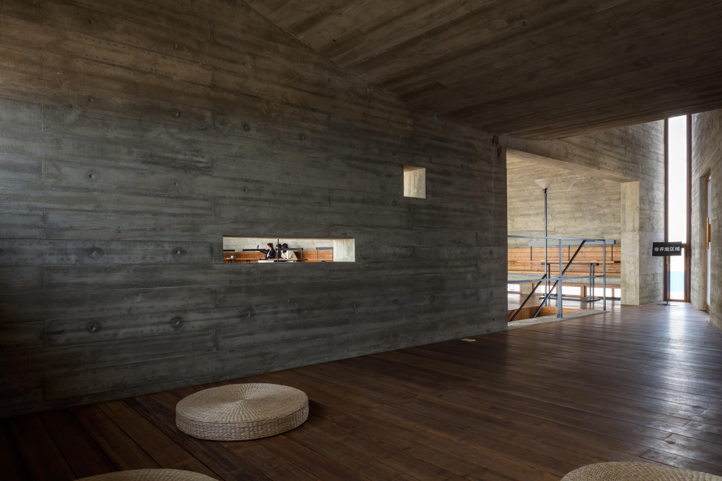 Photograph of Seashore Library, designed by Vector Architects and located in Beidaihe, China