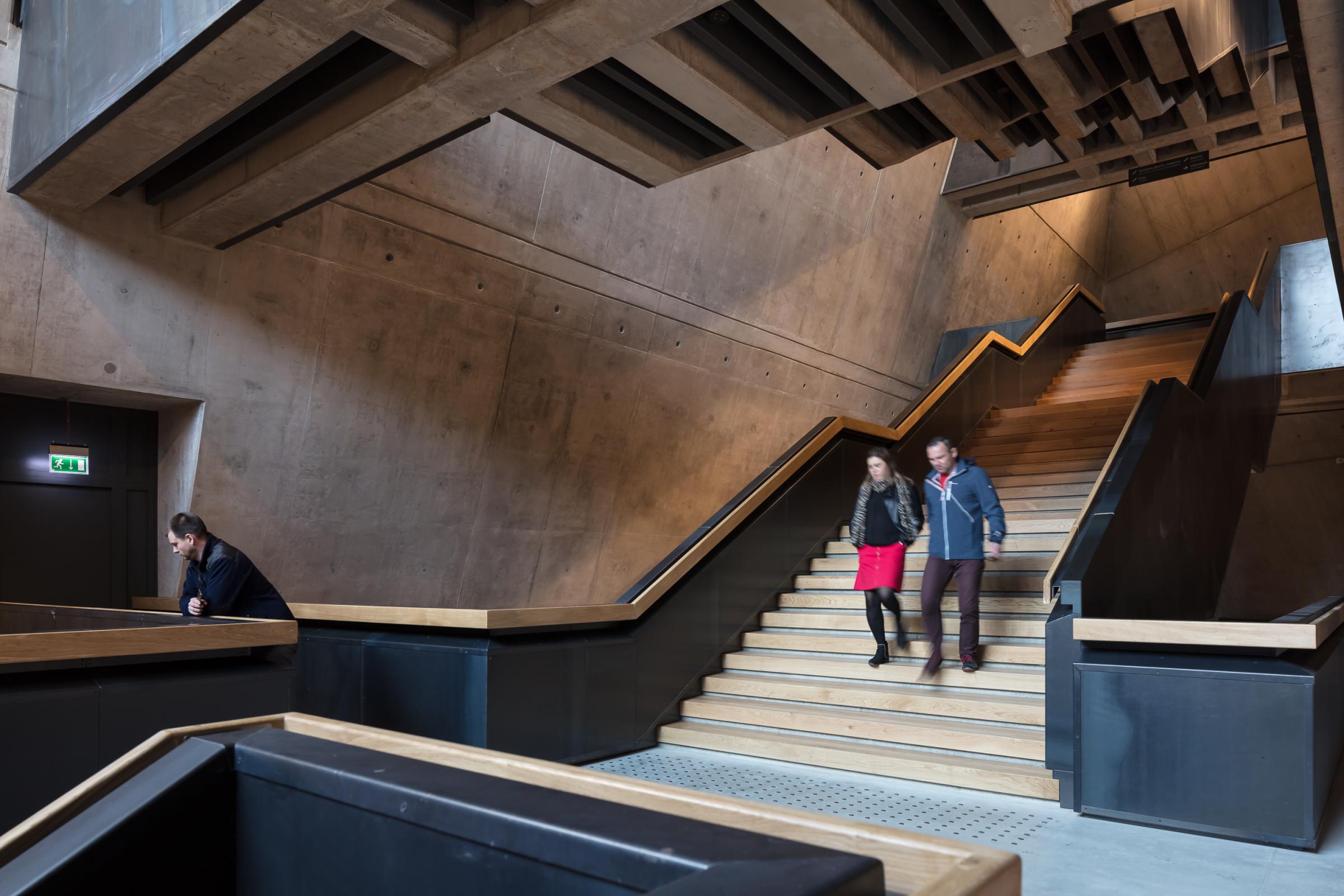 Photograph of Museum of the Second World War, designed by Kwadrat Studio Architektoniczne and located in Gdańsk, Poland