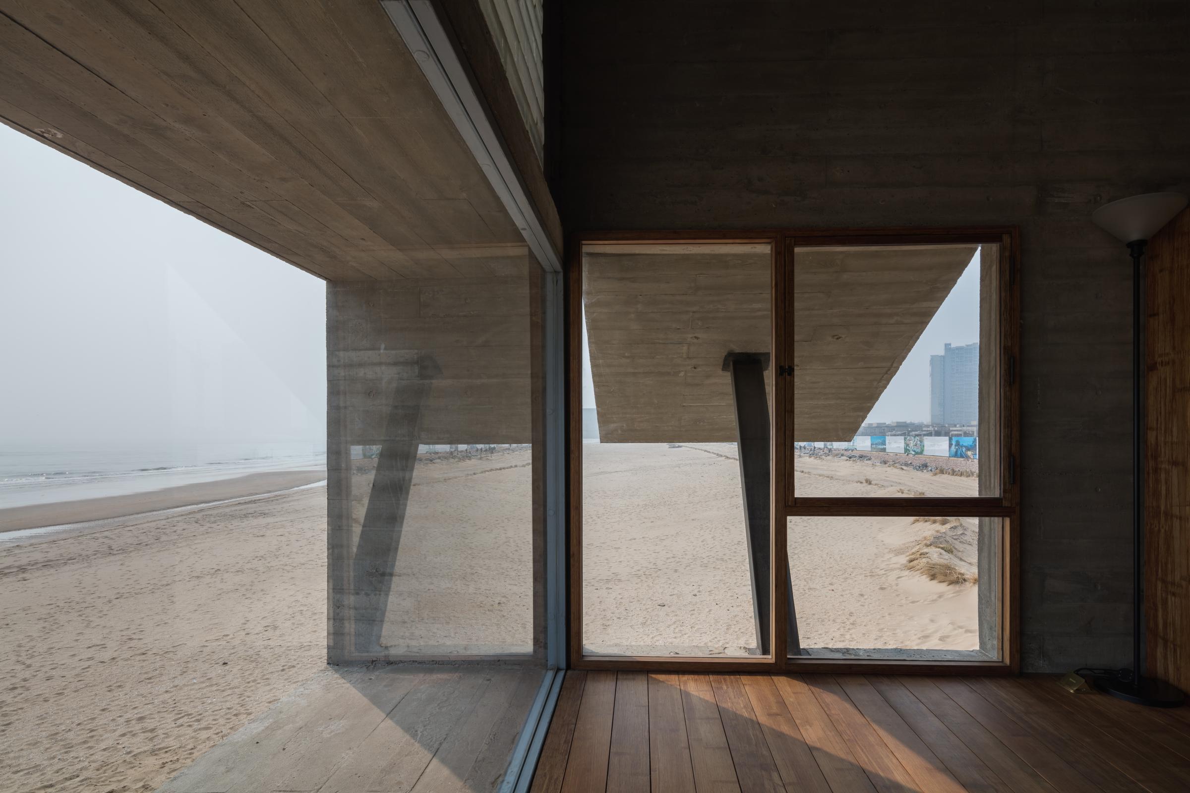Photograph of Seashore Library, designed by Vector Architects and located in Beidaihe, China