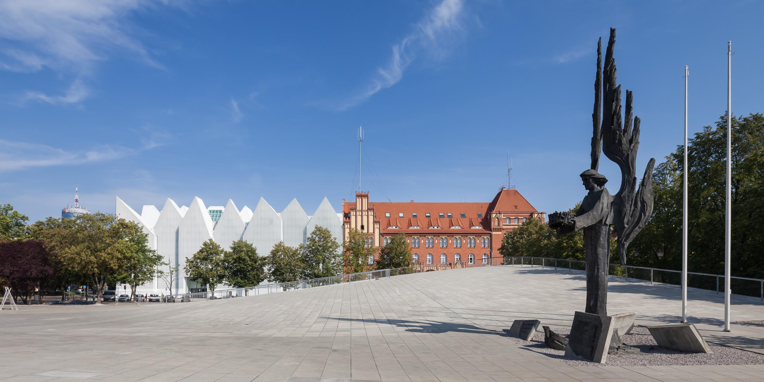 Photograph of Szczecin Philharmonic Hall, designed by Estudio Barozzi Veiga and located in Szczecin, Poland