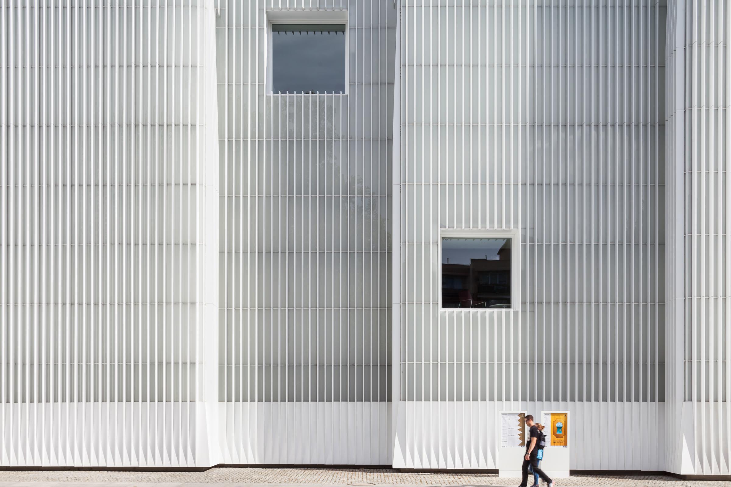 Photograph of Szczecin Philharmonic Hall, designed by Estudio Barozzi Veiga and located in Szczecin, Poland